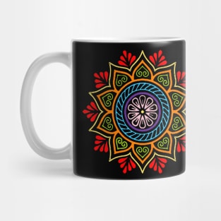 Floral mandala Mug